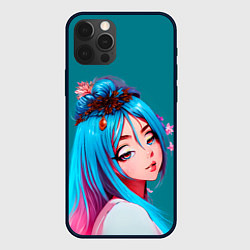 Чехол для iPhone 12 Pro Max Прекрасная Сора, цвет: 3D-черный