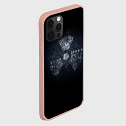 Чехол для iPhone 12 Pro Max STALKER радиация, цвет: 3D-светло-розовый — фото 2