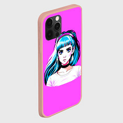 Чехол для iPhone 12 Pro Max Певица Grimes, цвет: 3D-светло-розовый — фото 2