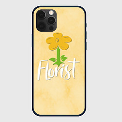 Чехол iPhone 12 Pro Max Florist with a flower