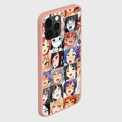Чехол для iPhone 12 Pro Max Anime hentai ahegao manga, цвет: 3D-светло-розовый — фото 2