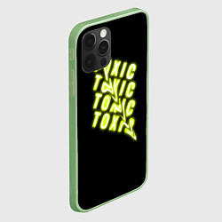 Чехол для iPhone 12 Pro Max Toxic neon, цвет: 3D-салатовый — фото 2