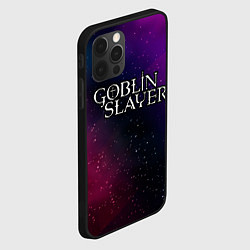 Чехол для iPhone 12 Pro Max Goblin Slayer gradient space, цвет: 3D-черный — фото 2