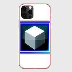 Чехол iPhone 12 Pro Max Белый куб и магия