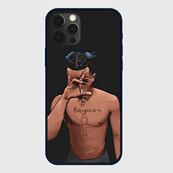 Чехол для iPhone 12 Pro Max XXXTentacion арт, цвет: 3D-черный