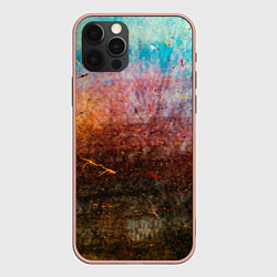 Чехол iPhone 12 Pro Max Разноцветные тени и краски