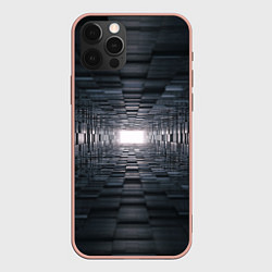 Чехол iPhone 12 Pro Max Тёмная геометрия