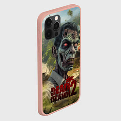 Чехол для iPhone 12 Pro Max Zombie dead island 2, цвет: 3D-светло-розовый — фото 2