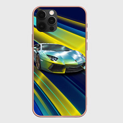 Чехол iPhone 12 Pro Max Суперкар Lamborghini Reventon