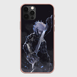 Чехол для iPhone 12 Pro Max Metal Gear Rising - В дыму, цвет: 3D-светло-розовый
