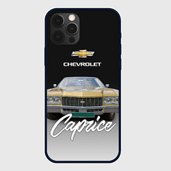 Чехол iPhone 12 Pro Max Американская машина Chevrolet Caprice 70-х годов