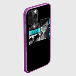 Чехол для iPhone 12 Pro Max Взрослый Эрен: Атака титанов, цвет: 3D-сиреневый — фото 2