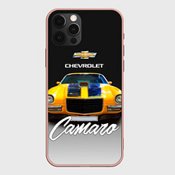 Чехол iPhone 12 Pro Max Американский спорткар Camaro 1970 года