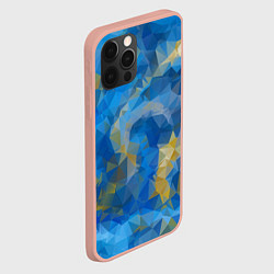 Чехол для iPhone 12 Pro Max Blue style, цвет: 3D-светло-розовый — фото 2