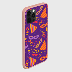 Чехол для iPhone 12 Pro Max Маскарад, цвет: 3D-светло-розовый — фото 2