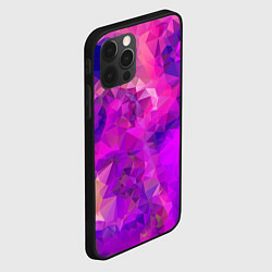 Чехол для iPhone 12 Pro Max Пурпурный стиль, цвет: 3D-черный — фото 2