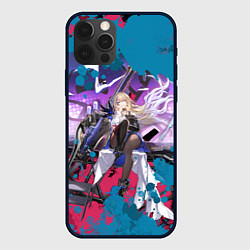Чехол для iPhone 12 Pro Max Сервал, цвет: 3D-черный