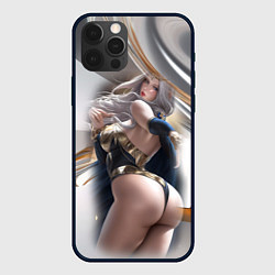 Чехол iPhone 12 Pro Max Девушка с пышными формами