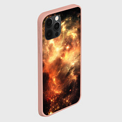 Чехол для iPhone 12 Pro Max Рождение галактики от Midjourney, цвет: 3D-светло-розовый — фото 2