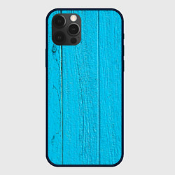 Чехол для iPhone 12 Pro Max Деревянный забор, цвет: 3D-черный