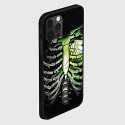 Чехол для iPhone 12 Pro Max Кошелек под сердцем, цвет: 3D-черный — фото 2