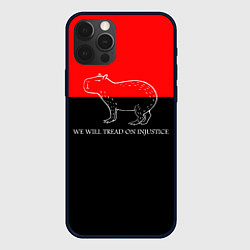 Чехол для iPhone 12 Pro Max We will tread on injustice, цвет: 3D-черный