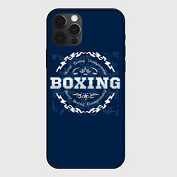 Чехол iPhone 12 Pro Max Boxing - надпись