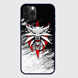 Чехол iPhone 12 Pro Max The witcher - школа белого волка