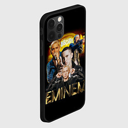 Чехол для iPhone 12 Pro Max Eminem, Marshall Mathers, цвет: 3D-черный — фото 2