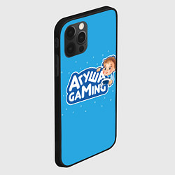 Чехол для iPhone 12 Pro Max Агуша гейминг, цвет: 3D-черный — фото 2