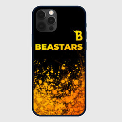 Чехол iPhone 12 Pro Max Beastars - gold gradient: символ сверху