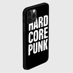 Чехол для iPhone 12 Pro Max Hardcore punk, цвет: 3D-черный — фото 2