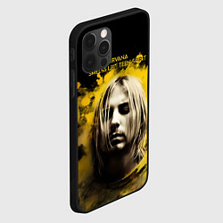 Чехол для iPhone 12 Pro Max Nirvana Graffiti, цвет: 3D-черный — фото 2