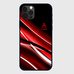 Чехол iPhone 12 Pro Max Mitsubishi emblem Митсубиши