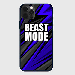 Чехол iPhone 12 Pro Max Beast mode - синяя униформа