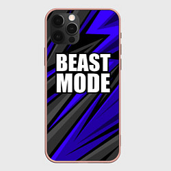 Чехол iPhone 12 Pro Max Beast mode - синяя униформа