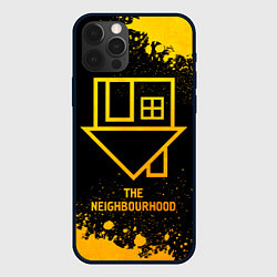 Чехол для iPhone 12 Pro Max The Neighbourhood - gold gradient, цвет: 3D-черный