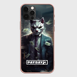 Чехол iPhone 12 Pro Max Pay day 3 cat