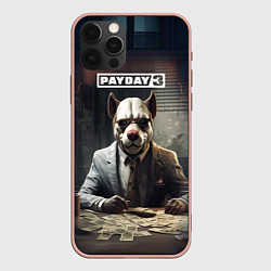 Чехол iPhone 12 Pro Max Bulldog payday 3