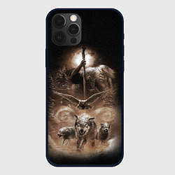 Чехол iPhone 12 Pro Max Чернобог славянский бог