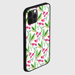 Чехол для iPhone 12 Pro Max Tender flowers, цвет: 3D-черный — фото 2