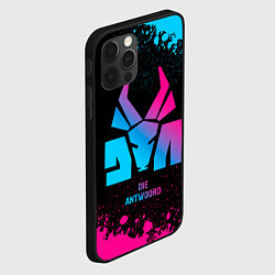 Чехол для iPhone 12 Pro Max Die Antwoord - neon gradient, цвет: 3D-черный — фото 2