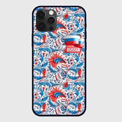 Чехол iPhone 12 Pro Max Russia pattern