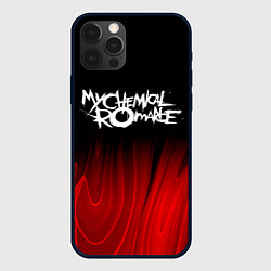 Чехол iPhone 12 Pro Max My Chemical Romance red plasma