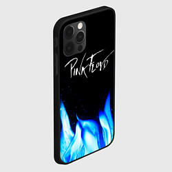 Чехол для iPhone 12 Pro Max Pink Floyd blue fire, цвет: 3D-черный — фото 2
