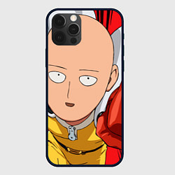 Чехол для iPhone 12 Pro Max Saitama big, цвет: 3D-черный