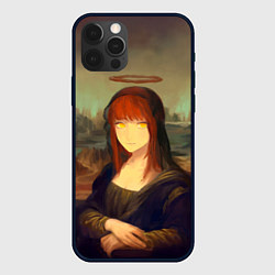 Чехол iPhone 12 Pro Max Макима в стиле картины Мона Лиза