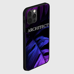 Чехол для iPhone 12 Pro Max Architects neon monstera, цвет: 3D-черный — фото 2