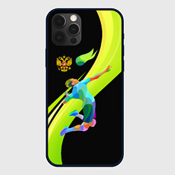Чехол iPhone 12 Pro Max Волейбол Россия