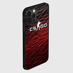 Чехол для iPhone 12 Pro Max CS GO dark red, цвет: 3D-черный — фото 2